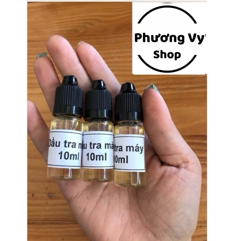 Dầu tra các loại máy phun xăm