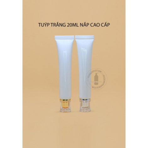 TUÝP 20ML CAO CẤP NẮP BẠC/VÀNG