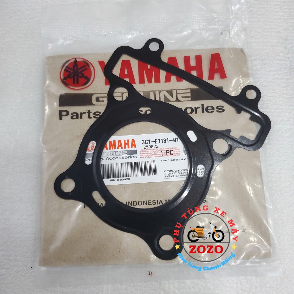 Gioăng - Ron quy lát Exciter 150, FZ 150 - 3C1-E1181-01