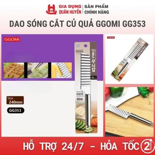 Dao sóng cắt củ quả ggomi hàn quốc gg353