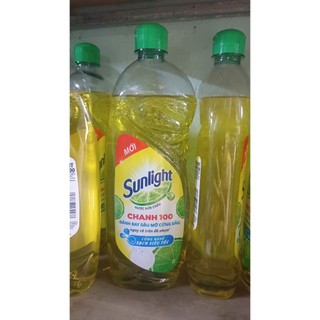 Nước rửa chén Sunlight Chanh dạng chai 400g