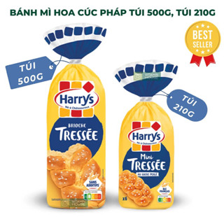  BÁNH MÌ HOA CÚC HARRYS 500G - 210G MẪU MỚI 