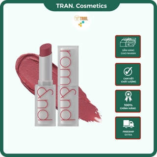 Son Thỏi Romand, Son Lì Romand Zero Matte Chính Hãng Lên Màu Siêu Xinh Mềm Mịn, Hoàn Hảo Đẹp Mắt Hơn - TRAN.Cosmetics.