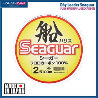 Dây Leader Seaguar Fune Harisu Fluorocarbon | 100m - Made In Japan