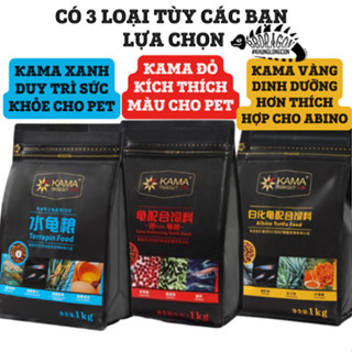 CÁM KAMA THỨC ĂN DÀNH CHO RÙA NƯỚC CHÍNH HÃNG KAMA HỖ TRỢ KÍCH MÀU DINH DƯỠNG 500G - 1KG GIÁ RẺ SHIP HỎA TỐC