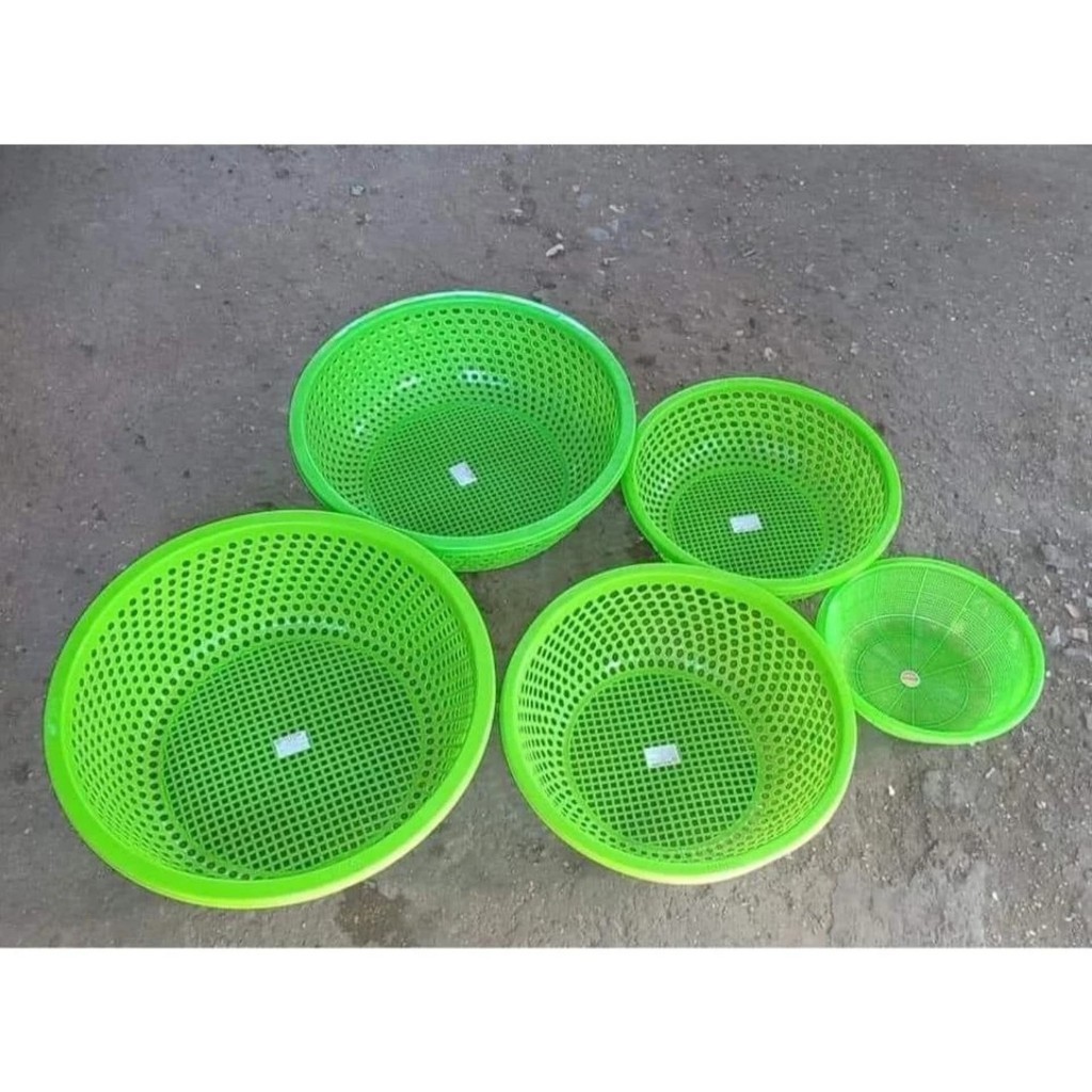 Sét Rổ Nhựa 5 Món Cao Cấp 5 Kích Cỡ Tiện Dụng