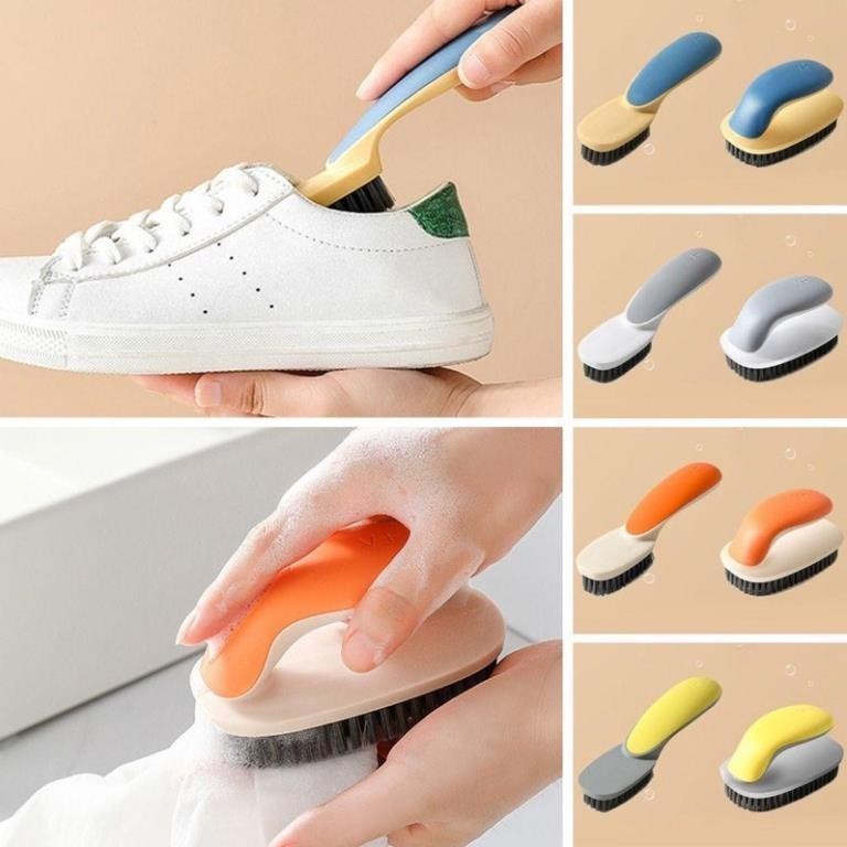 Sét 2 Bàn Chải Quần Áo, Giày Dép Đa Năng. Bàn Chải Vệ Sinh Nhà Cửa Linh Hoạt