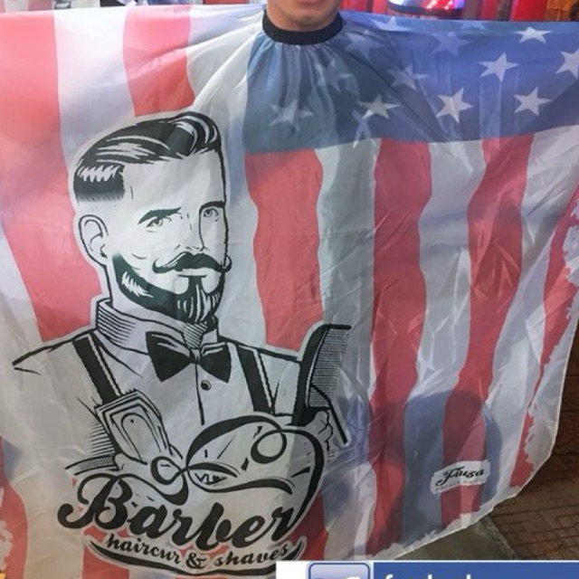 KHĂN CẮT TÓC NAM BARBER - ÁO CHOÀNG BARBER