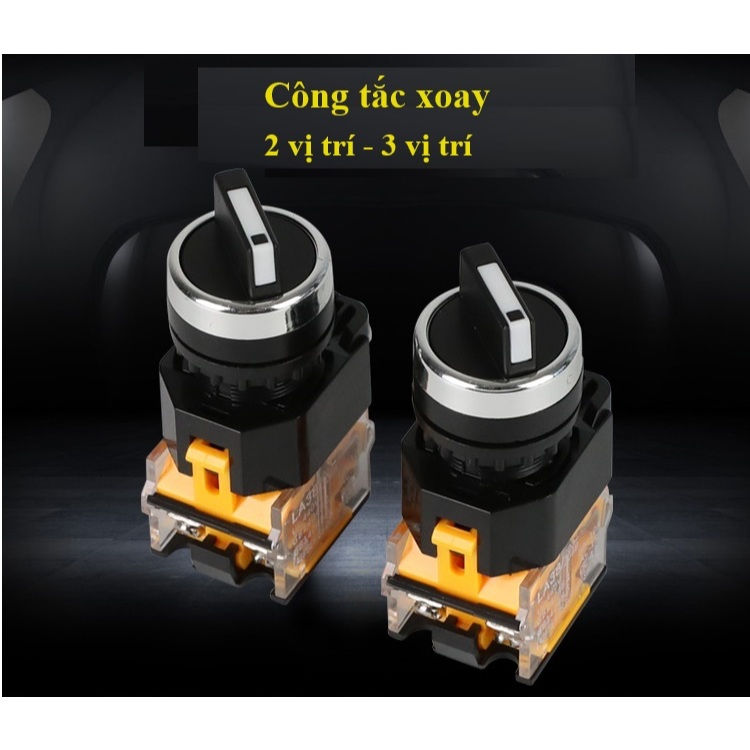 COMBO 10 Công tắc chuyển mạch LA38-11 phi 22mm