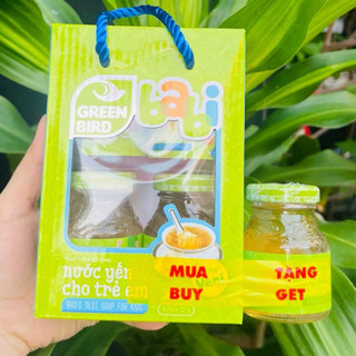 Nước Yến Cho Trẻ Em - Green Bird Babi - Lốc 4 tặng 1 (5 hũ x 72g)