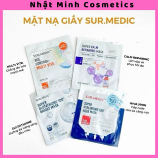 Mặt nạ SUR MEDIC cấp ẩm sáng da