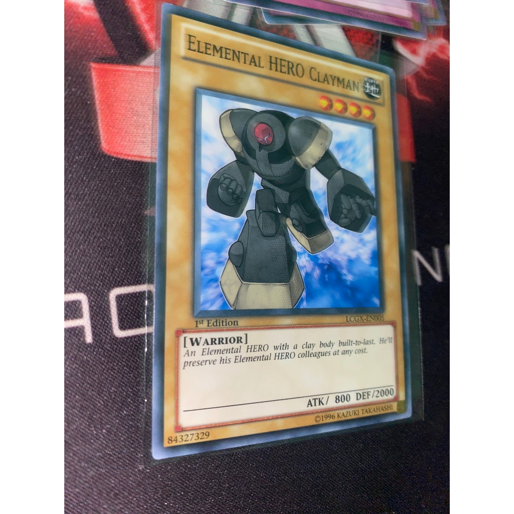 Elemental Hero Clayman - LCGX-EN005 - Common 1st Edition