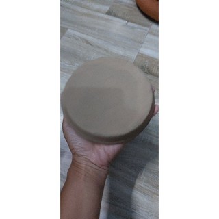 Đĩa đất nung lót chậu đường kính 13.5cm, mặt đáy 11.5cm