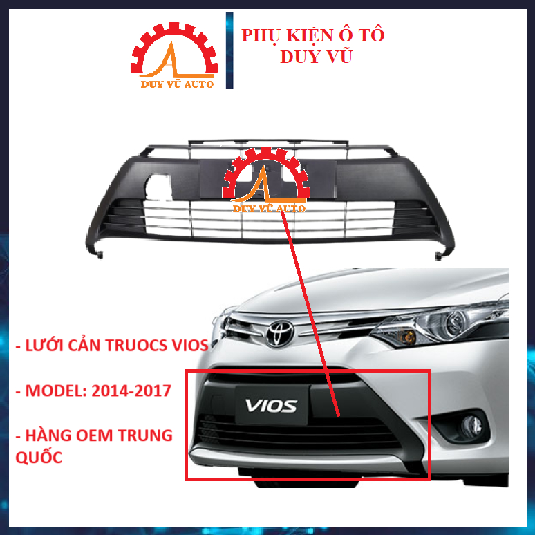 lưới cản trước ( ca lăng dưới ) vios 2014-2018