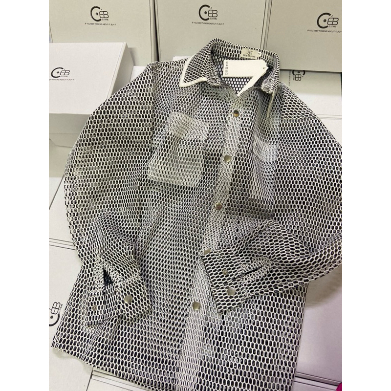 (VIDEO THẬT) ÁO SOMI NỮ LƯỚI TAY DÀI STYLE KOREAN ĐỘC LẠ | COBÉ CLOTHING