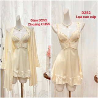  Có sẵn  ship hỏa tốc  Hàng QC ❤Váy ngủ + choàng  sexy quyến rũ mã 032 có tách lẻ  