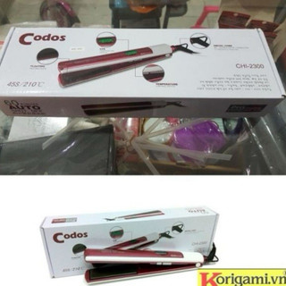 MÁY LÀ ÉP DUỖI KẸP TÓC CODOS CHI 2300