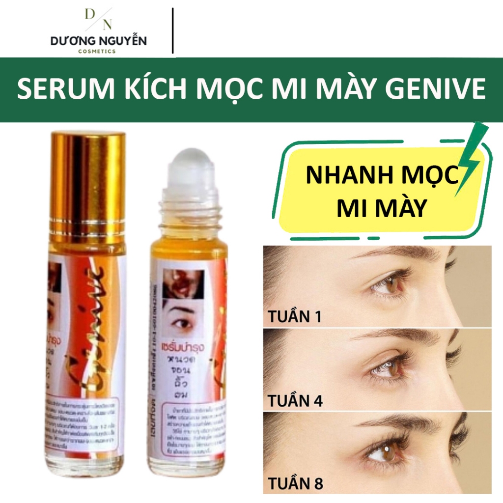 Serum Mọc Dày Mi, Lông Mày, Râu Genive
