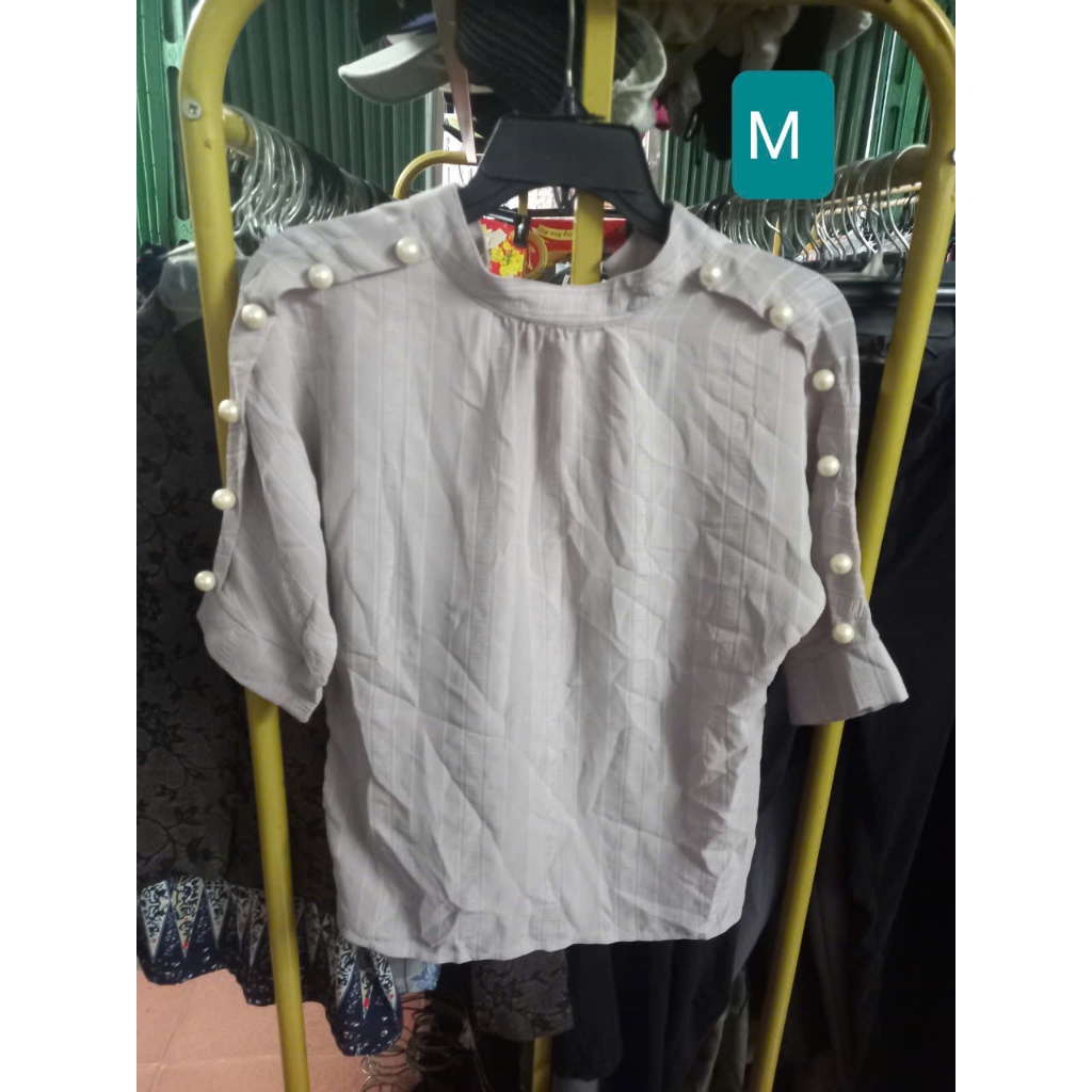 áo kiểu đính ngọc M MS14