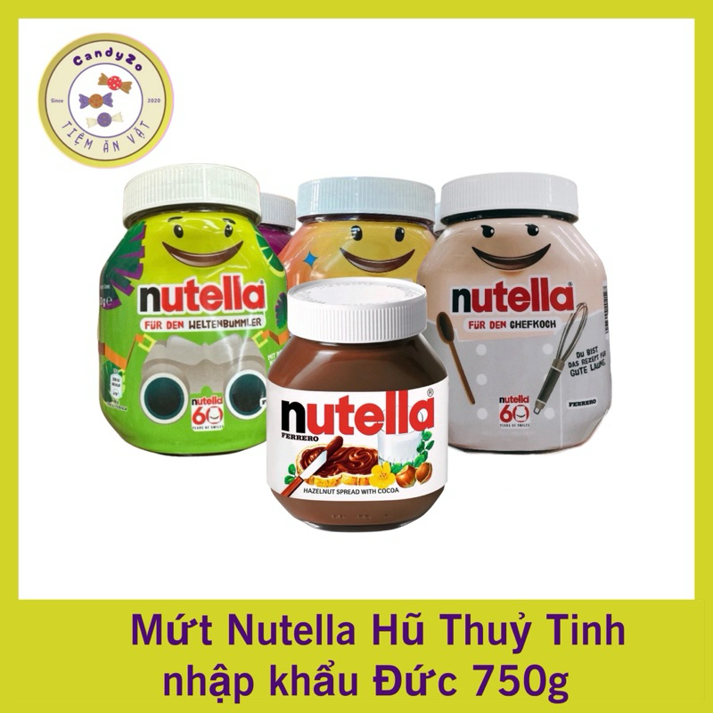 Mứt bơ Nutella Cacao nhập khẩu Đức 450g và 750g