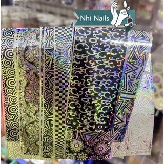 Phụ kiện Nail ,sét foil dán trang trí móng