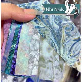 Phụ kiện Nail ,sét foil dán trang trí móng