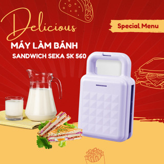 Máy Làm Bánh Sandwich SEKA SK 560 Nhỏ Gọn Và Tiện Lợi - Bảo Hành 12 Tháng