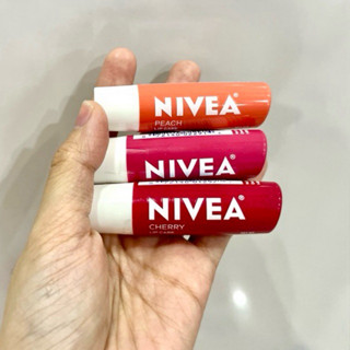  💄 SON DƯỠNG MÔI NIVEA có màu 4.8g  Hàng như ảnh  
