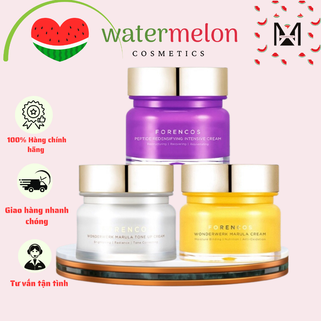 Kem Forencos Dưỡng Trắng Da Nâng Tone Hàn Quốc 50ml