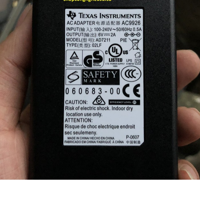Adapter 6v 2a loại tốt