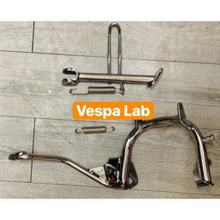  COMBO CHỐNG ĐỨNG  CHỐNG NGHIÊNG INOX 304 VESPA SPRINT PRIMAVERA 