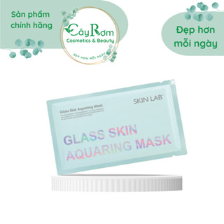 Mặt nạ cấp ẩm, làm dịu da Glass Skin Aquaring Mask Skin Lab Cây Rơm Cosmetics