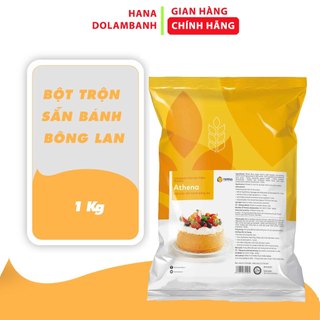 Bột trộn sẵn Bông Lan Athena Farina (1kg) - hanadolambanh
