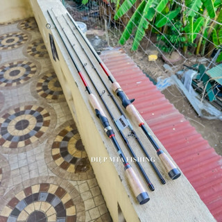 Cần câu cá Lure Shimano Majestic BẢN MỚI 2024 CHÂN KHOEN TRẮNG (BẢN CŨ CHÂN ĐEN)độ cứng MH chuyên cho a e cần thủ lure