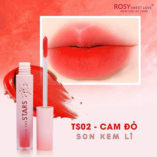 Son Rosy Siêu Lỳ Kháng Nước Không Khô Mô