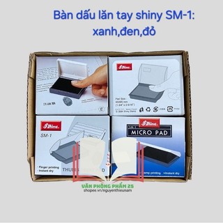 Hộp dấu lăn tay shiny SM-1
