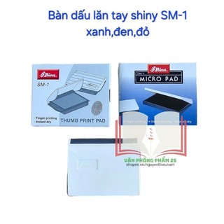Hộp dấu lăn tay shiny SM-1