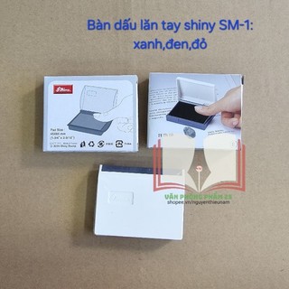 Hộp dấu lăn tay shiny SM-1