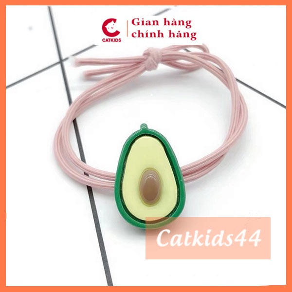 Dây buộc tóc hình quả bơ dễ thương B03Z