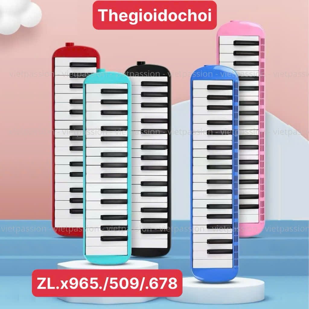 Siêu Rẻ Kèn melodica 32 phím, Kèn melodion, Kèn pianica 32 phím, Kèn thổi hơi cho bé cảm thụ âm nhạc