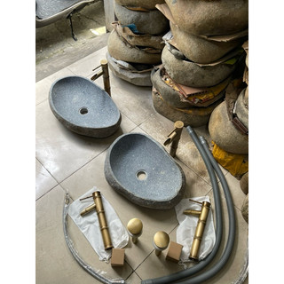 Lavabo đá cuội ( chỉ lavabo đá)