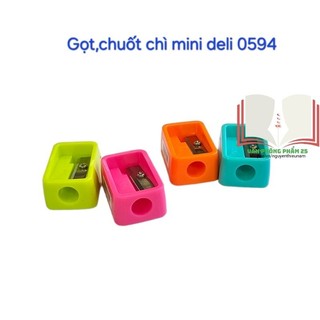 Gọt chì-chuốt chì mini deli neon 0594