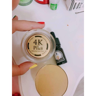 KEM DƯỠNG TRẮNG DA MẶT BAN ĐÊM 4K PLUS WHITENING NIGHT CREAM