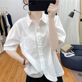 Áo Sơ Mi Nữ, Áo Cổ Đức Chất Thô Mỹ Mềm Đứng Phom Dễ Mặc, Mã D1