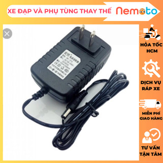 Dây sạc pin xe ô tô, xe hơi điện trẻ em - xe máy điện cho bé 6V - 12V