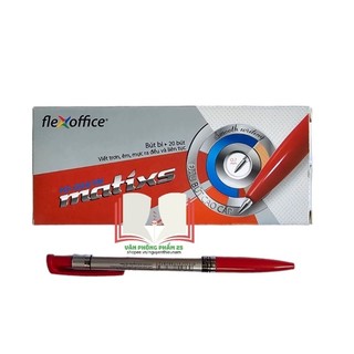 20cái bút bi FO-024 ngòi 0.7mm-flexoffice