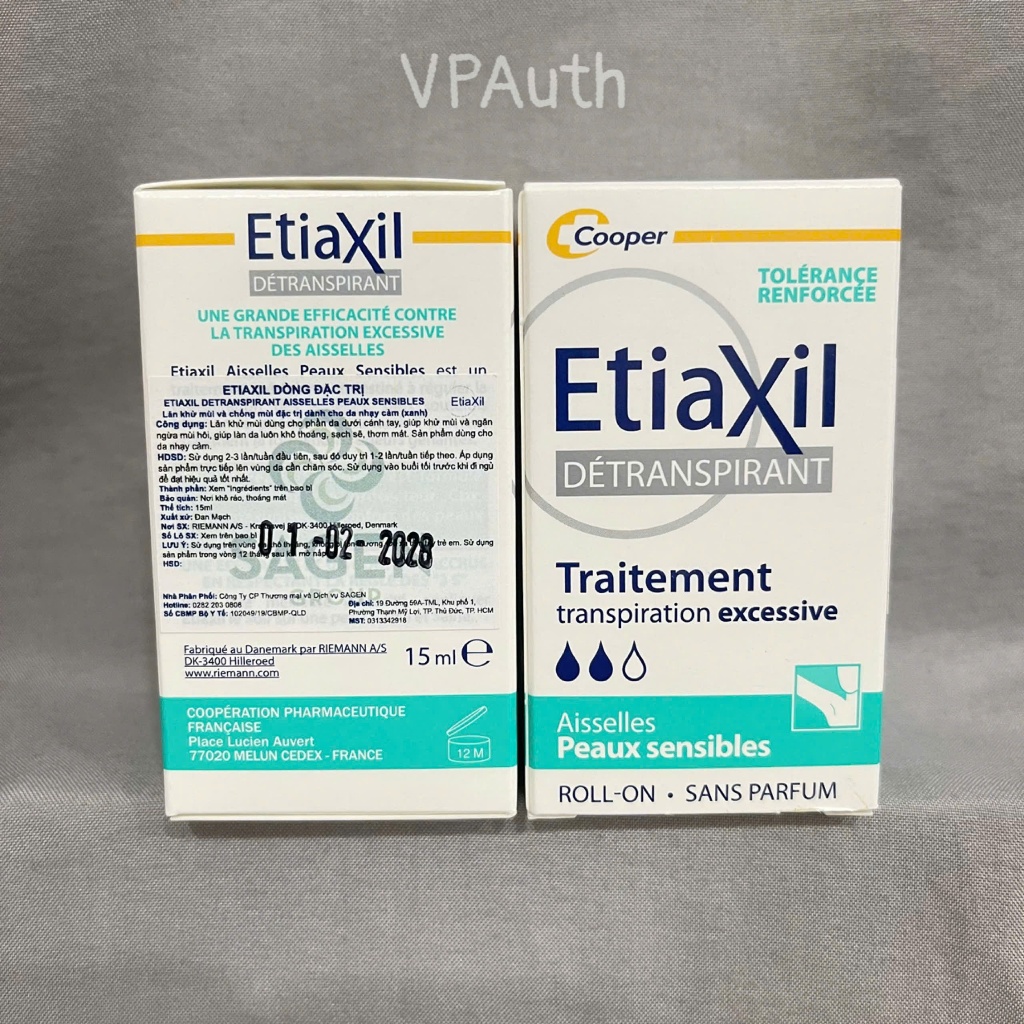 Lăn Khử Mùi Etiaxil Pháp