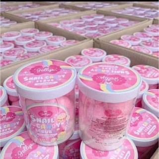 01 Hủ Viên Ủ Trắng Da Jellys Snail Candy Scrub Thái Lan 300gram