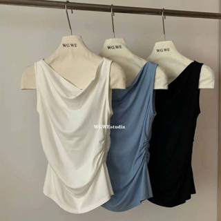 Áo thun cổ đổ nhún sườn WG.WE 9311