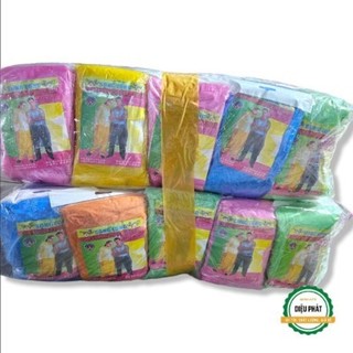 Áo mưa bịch (nilon) trơn loại mỏng